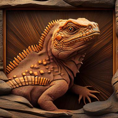 3D модель Uromastyx dispar (STL)